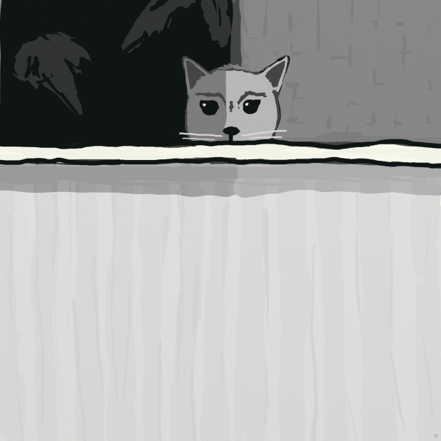 cat-looking-over-fence-concept-only